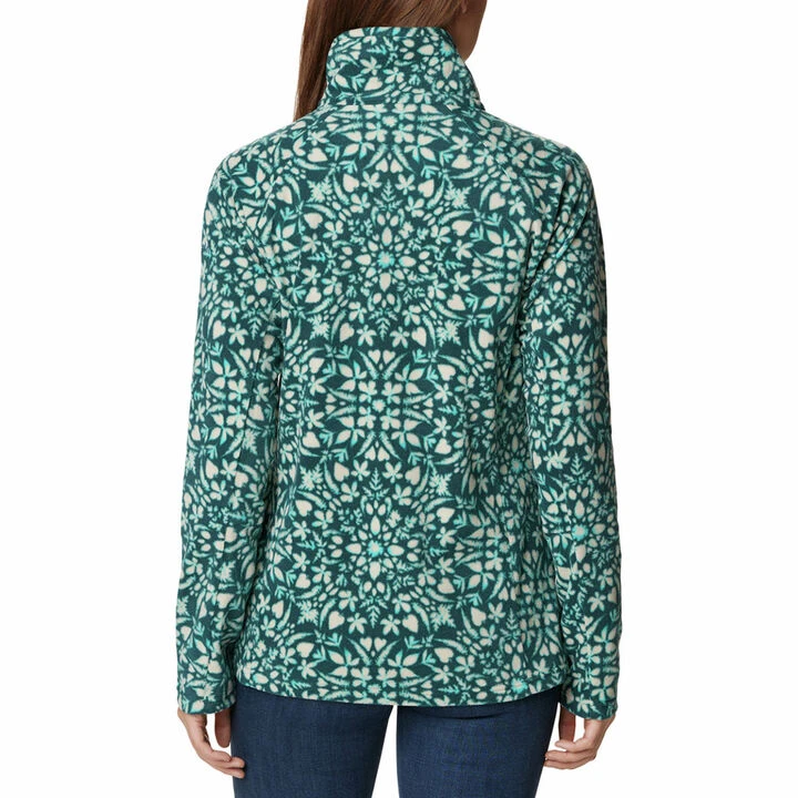 Columbia Women's Glacial IV Print Half-Zip Fleece Top 3 Columbia Women's Glacial IV Print Half-Zip Fleece Top - Image 3