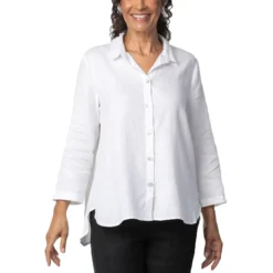 Habitat Women's Wrap Tunic 3/4-Sleeve Top