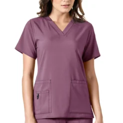 Carhartt Women's Carhartt Force Cross-Flex Modern Fit V-Neck Scrub Top