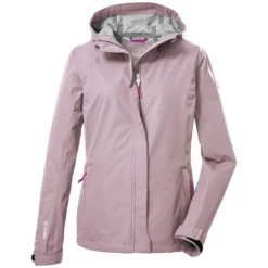 Killtec Women's KOS 49 Hooded Rain Jacket