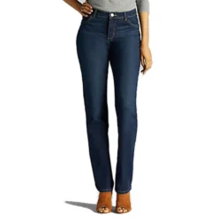 Lee Jeans Women's Instantly Slims Relaxed Fit Straight Leg Jean