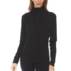 Minus 33 Women's Sequoia Midweight 1/4 Zip Base Layer Top