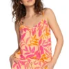 P.J. Salvage Women's Tropical Punch Print Sleep Tank Top