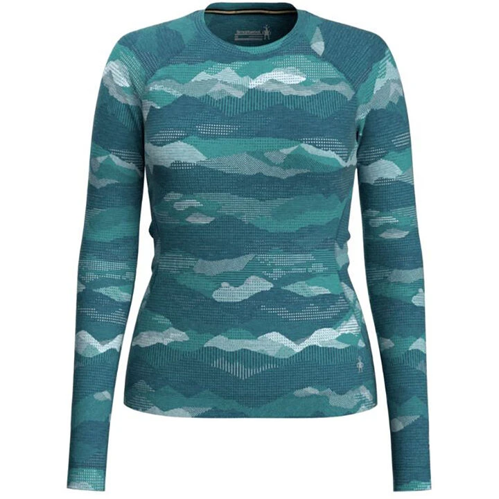 SmartWool Women's Classic Thermal Merino Crew Baselayer Top 4 SmartWool Women's Classic Thermal Merino Crew Baselayer Top - Image 4