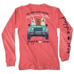 Puppie Love Women's Wind In My Hair Long-Sleeve T-Shirt