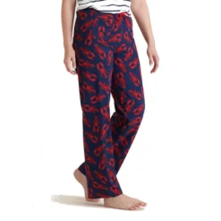 Hatley Little Blue House Women's Navy Lobster Sleep Pant